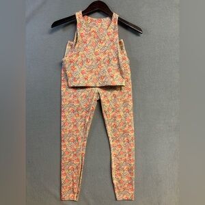The Great X Eddie Bauer Women’s Floral Set Tank Sz. XS Pants Sz. S